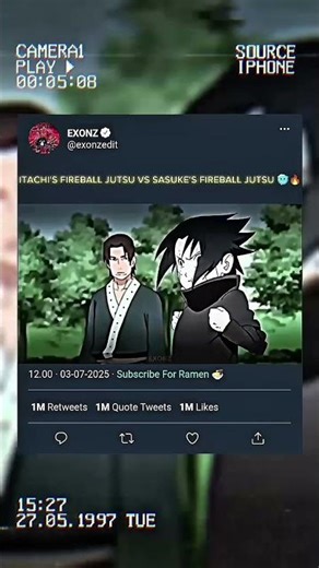 itachi and sasuke fire style fireball jutsu