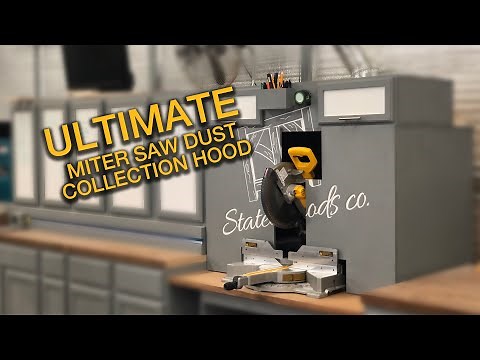 Miter Saw Dust Collection Hood