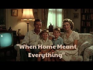 The Warmth of a 1950s Home | A Nostalgic Tour of Mid-Century America