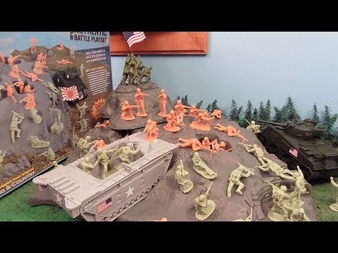 BMC IWO JIMA PLAYSET REVIEW!