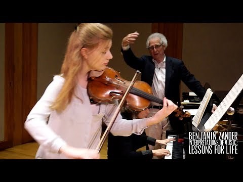 Beethoven: Violin Sonata no. 5 "Spring" - 1st movement (Benjamin Zander - Interpretation Class)