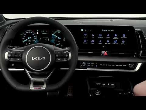 All new 2022 Kia Sportage interior