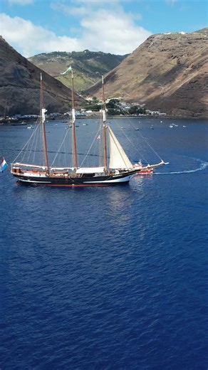 16K views · 415 reactions | Did you know Charles Darwin visited St Helena? Almost 200 years ago, Darwin explored the island's geology, flora and fauna. Now, the Oosterschelde, a replica of the HMS Beagle, has arrived in James Bay, retracing Darwin's historic global voyage. #StHelena #StHelenaIsland #SouthAtlanticOcean #BreathOfFreshAir | St Helena Tourism | Facebook