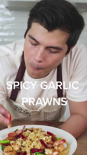 Delicious Spicy Garlic Prawns Recipe