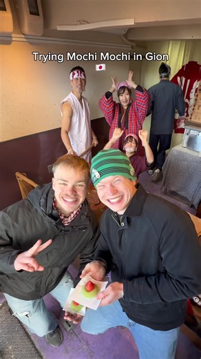 It’s definitely worth going viral for 🤣😭 #mochimochi #japan | Mochi