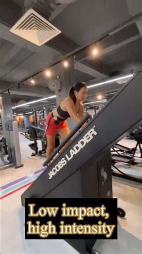 The Jacobs ladder is an AMAZING fat burner🔥✅ #fullbodyfatburningworkout #cardioworkout