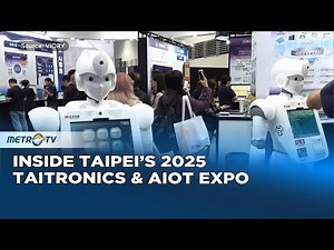 AI Avatars Replace Humans at Taipei’s Dual Tech Expos