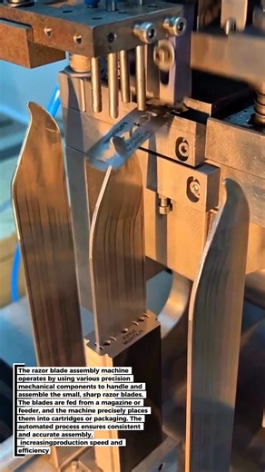 Razor Blade Assembly Machine: Automated Precision Manufacturing!
