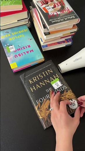 How to remove stickers from book covers without damaging them 📚 #books #booktok #thriftstorefinds