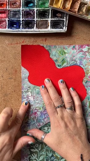 #fluidmask #removing #timelapse #fairy #green #painting #makingof #bird #watercolor #illustration #workinprogress #decorativeart #naivepainting #watercolorpainting #watercolorart #watercolorillustration #naiveart #blue #relax #decorativepainting #flowers #abstractflowers #sleeping #originalpainting #romanianillustrators #romanianartist #natureinspired #illustration_daily #naiveria #mihaelalasloart | Mihaela Laslo's Art