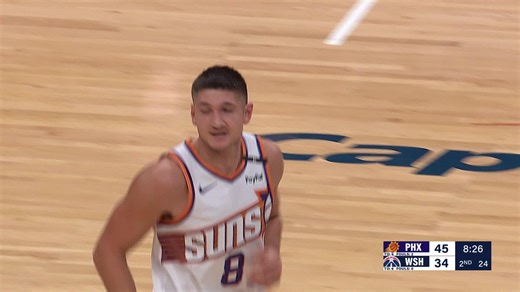 Grayson Allen gets the steal and takes it for a dunk