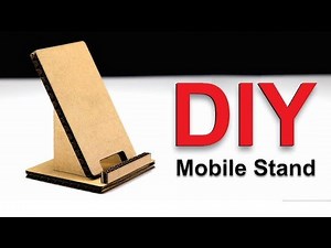 DIY Cardboard Mobile Stand - Easy & Fun!