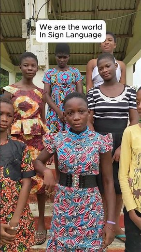 We Are The World In Sign Language