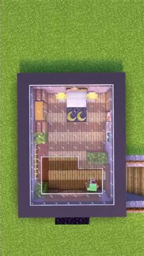 Minecraft buids a house #minecraft #shorts