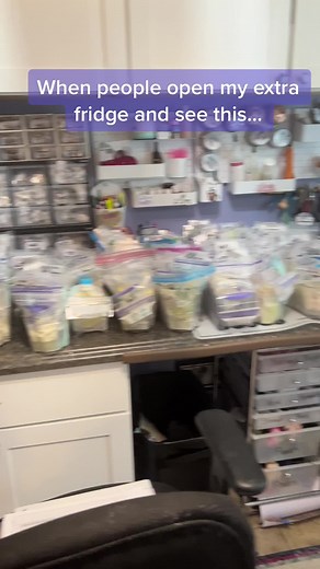 1.3M views · 4.9K reactions | What would you do…if you opened my spare fridge to find all of this expired breastmilk…#breastmilk #beerfridge #nobeerhere #momlife | Love By the Ounce - Breastmilk Jewelry | Facebook