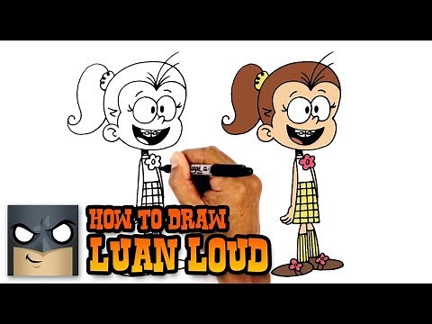 How to Draw Luan Loud | The Loud House
