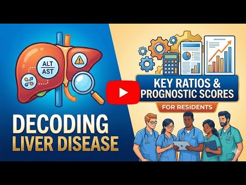 Decoding Liver Disease: Key Ratios and Prognostic Scores. #science #medical