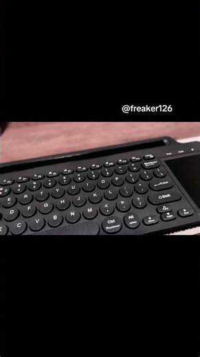 My new Bluetooth keyboard for Android, iOS and Windows. #bluetoothkeyboard #wirelesskeyboard