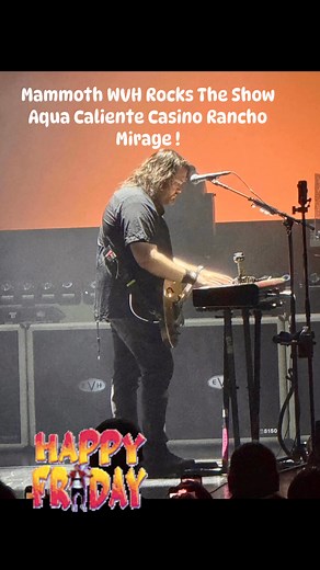 So the Mammoth WVH tour Featuring Wolfgang Van Halen - Eddie Van Halen’s Son - Is A Speed Metal Paradise, With Fans praising the band's tight performance, Wolfgang Van Halen's talent as a vocalist and multi-instrumentalist, and the high energy of tonight’s Show…Fans loved the live show, and the bottom level was a massive Mosh Pit! So the fans loved the pure rock and roll experience, and many note Van Halen's ability to step out of his famous father's shadow while still connecting with the audien