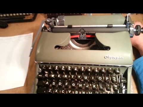 1954 Olympia SM2 typewriter