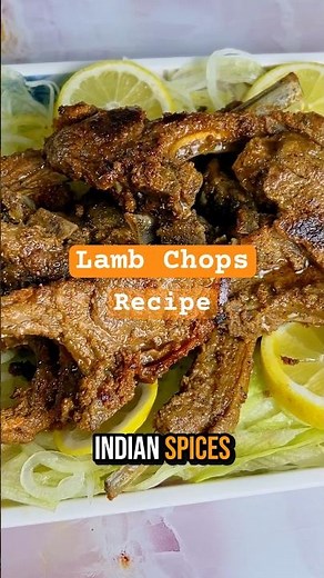 Desi Style Pan-Fried Lamb Chops | Juicy, Tender & Full of Masala | Easy Home Recipe