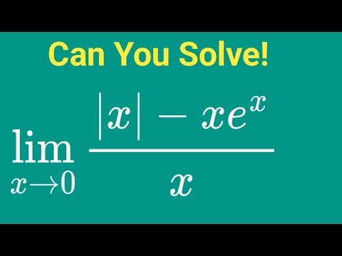 Can You solve This Limit Trick l Olympiad Math