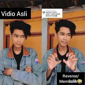 viral Vidio asli dan reverse lucu😂 dilan Cepmek|| alif tiktok kamu nanya