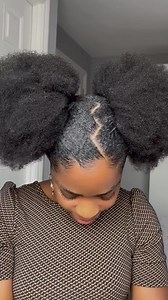 134K views · 2.3K reactions | Space puffs | Beautiful Natural Hair | Facebook