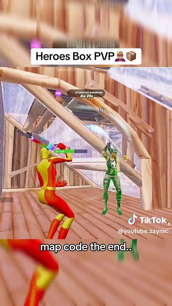 Play Heroes Box PVP in Fortnite Creative!