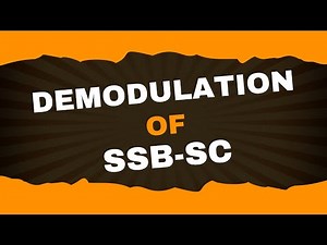 Demodulation of SSB-SC | Analog Communication | Lecture - 24 | Brainbox