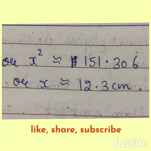 Law of cosines (cosine rule): practice problem