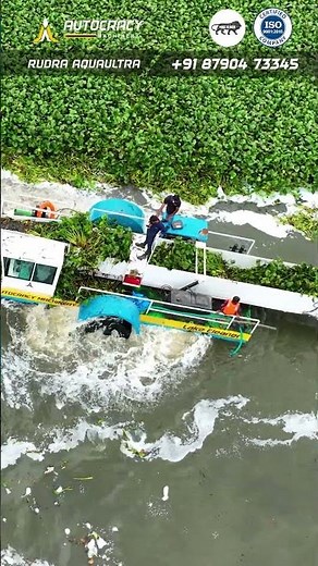 Lake Cleaning Machine For Quick Water Weed Removal