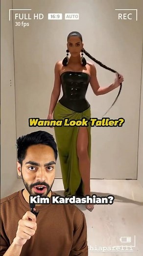 Look taller with this Kim Kardashian’s styling secret