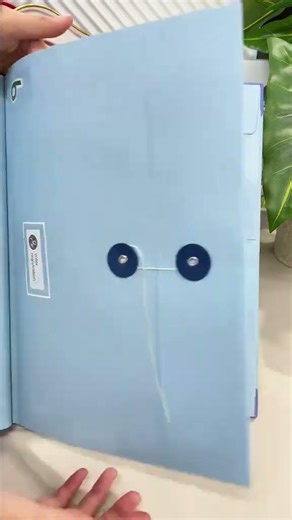 Accordion File Organizer Manila Pocket Document Folder for Passports, Birth Certificates