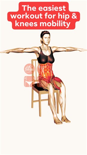 271K views · 2.9K reactions | Sitting Alternate Knee Tuck: A Simple...