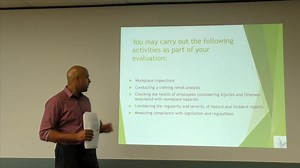 Measure and evaluate the WHSMS in line with the organisation’s quality systems framework and Develop and implement improvement