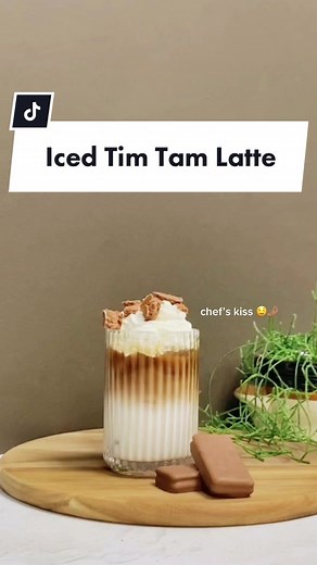 Delicious Iced Tim Tam Latte Recipe