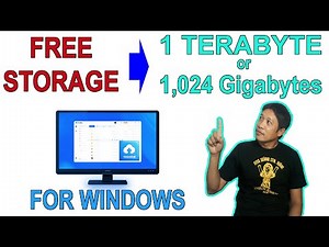 FREE 1 TERABYTE STORAGE FOR PC/LAPTOP