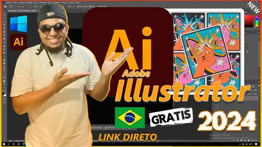 🟠Como Baixar e Instalar Adobe Illustrator 2024 Pt-BR ( Multilinguagem ) Ativação Automática Permanente! Link Direto Sem Encurtador! 🟠 Invista em Ferramentas e conhecimento! 🔥📚 DE 2 MILHÕES DE ARTES EDITÁVEIS : https://go.hotmart.com/F29094673L Aprenda Designer do ZERO: https://go.hotmart.com/X101345492I Aprenda Illustrator do ZERO: https://go.hotmart.com/R101345453L Neste Vídeo eu ensino a como baixar e instalar Adobe Photoshop 2024 Multilíngue de uma forma simples e fácil! ✅💻 ✨Big Pack Des