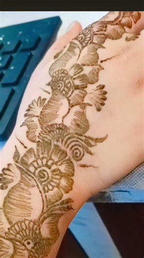 Mehndi hai rachne wali#wedding #trending Hindi song# Alka Yagnik #song sayara# mehndi design#shortvi