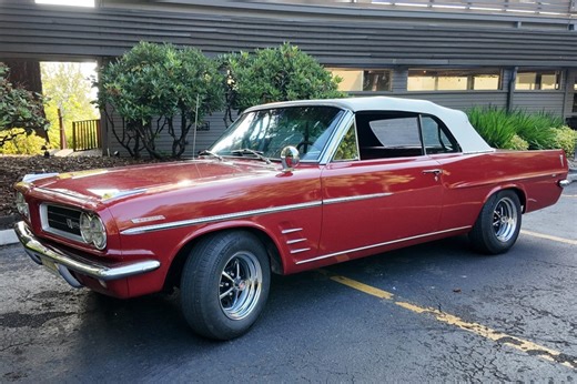 30-Years-Family-Owned 1963 Pontiac LeMans Convertible 326