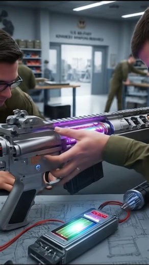 The Gun That Fires Without Bullets | Future Military Tech #militarytech #usnavy