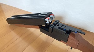 LEGO MOC-48103 Double barrel shotgun brick shooting and shell ejecting (Other 2020)