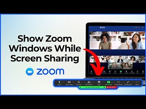How to Show Zoom Windows While Screen Sharing: A Step-by-Step Guide