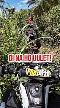 Downhill trail on Mount Makiling | Honda crf150L