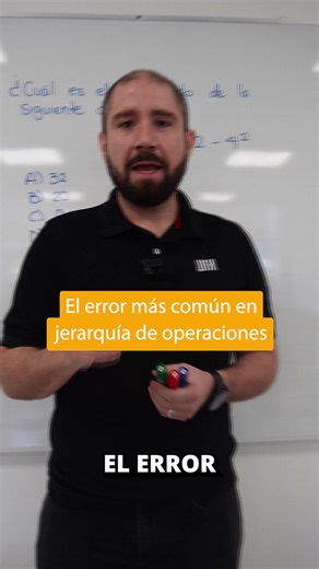1.2M views · 30K reactions | El error más común en jerarquía de operaciones洛 | Profe Luis Conchas | Facebook