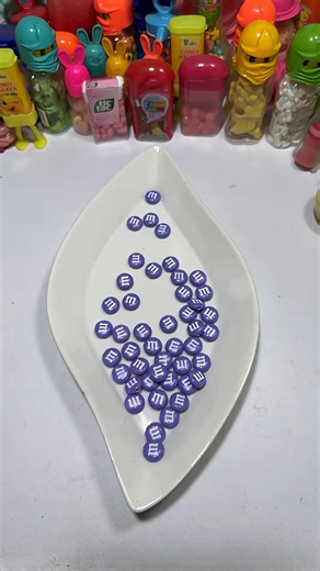 Colorful Gummy Ball and Chocolate Candy Art