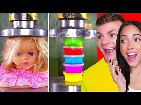 MOST SATISFYING HYDRAULIC PRESS!