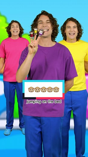 Five Little Monkeys Jumping on the Bed - Fun Kids Song