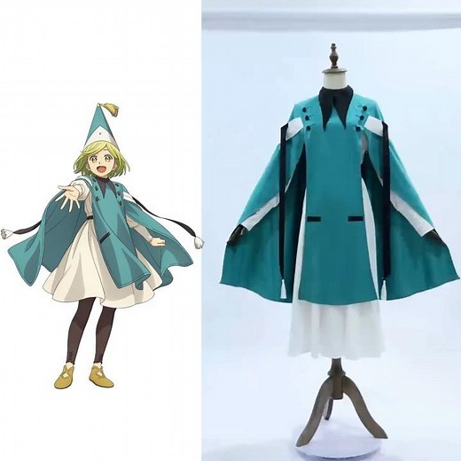 Witch Hat Atelier Coco Cosplay - Easy Dressing Tutorial #anime #game #fpy #coco #costume #cosplay